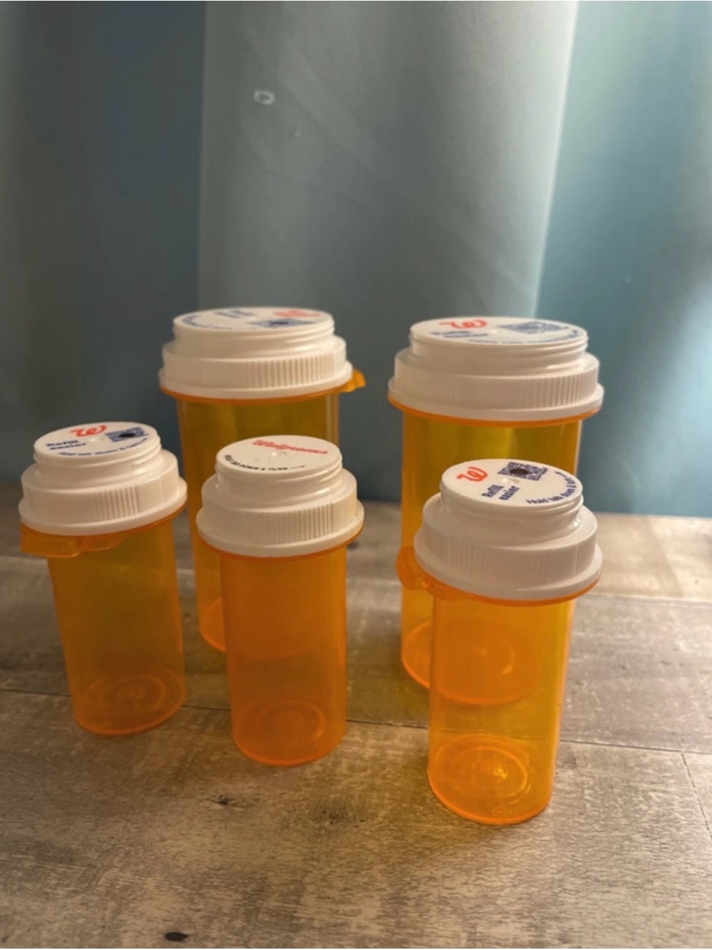 Empty Prescription Bottles